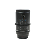SIRUI Astra Series 1.33x Full Frame Auto Focus Anamorphic Cine Lens 100mm T1.8 with focus and aperture settings