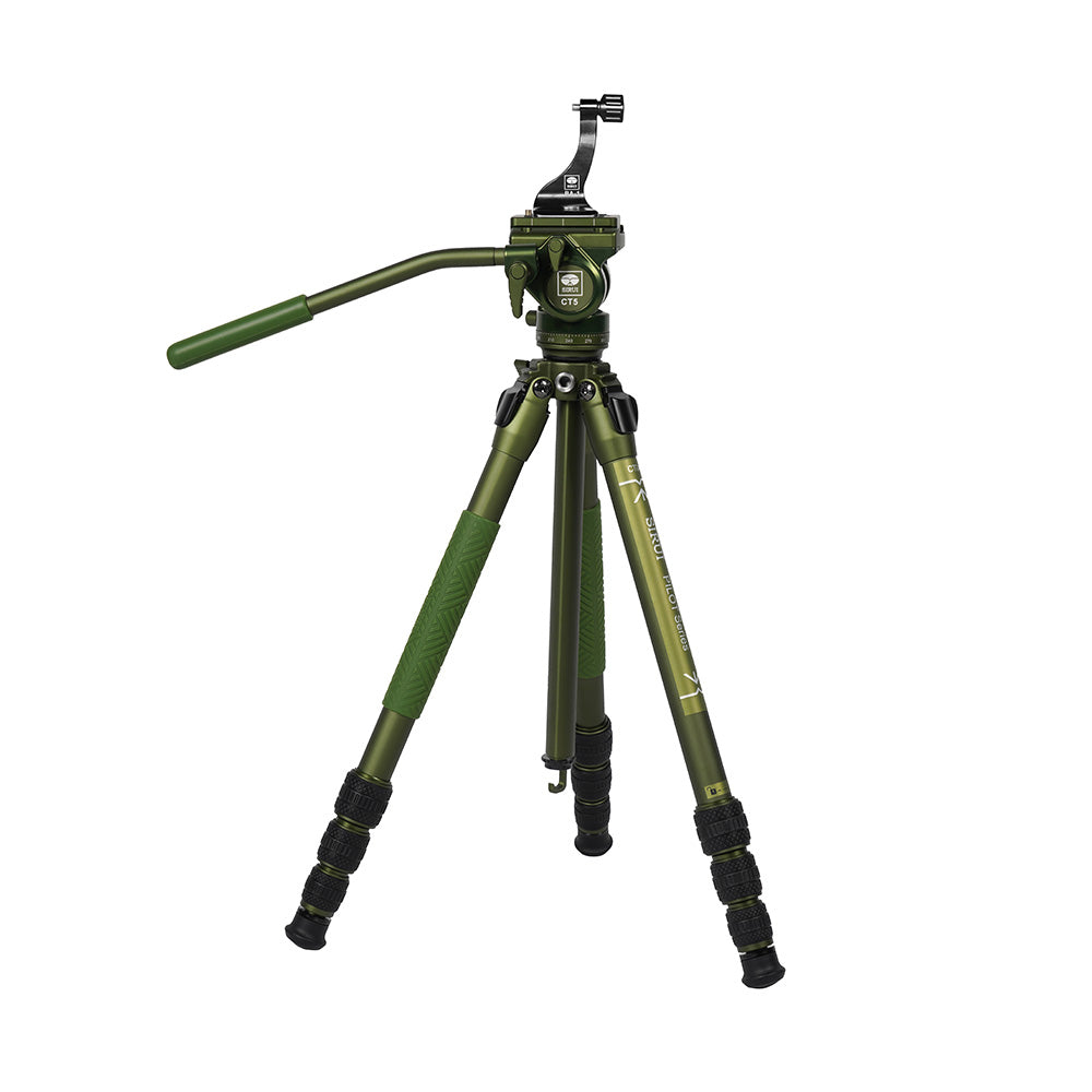 SIRUI CT 04+CT5+BA 1 Explorer Serie Tarnfarbe Outdoor Fernglas Stativ Kit