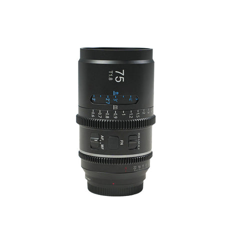SIRUI Astra Series 1.33x Full Frame Auto Focus Anamorphic Cine Lens 75mm T1.8 for professional filmmaking