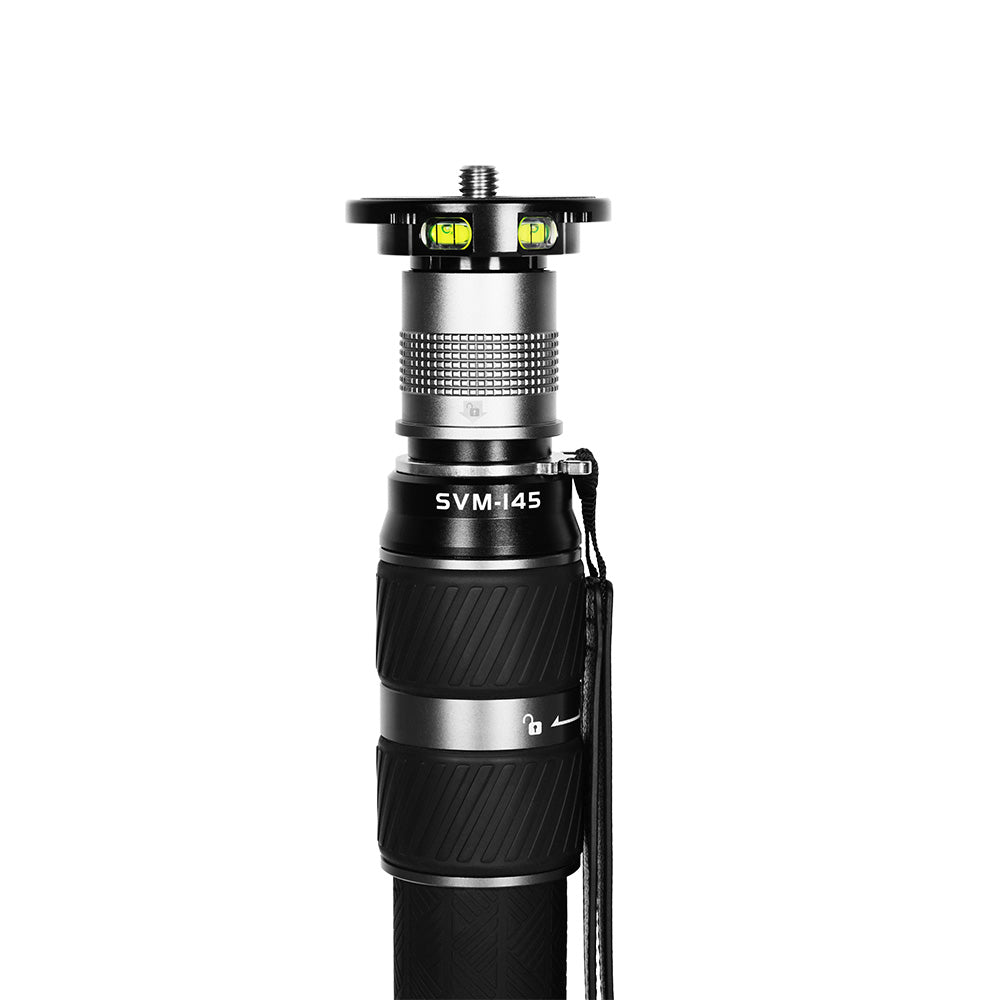 SVM-145:SIRUI??¡ê¡ès patent-Rapid System-just rotate the twist lock to fast extend or retract this monopod