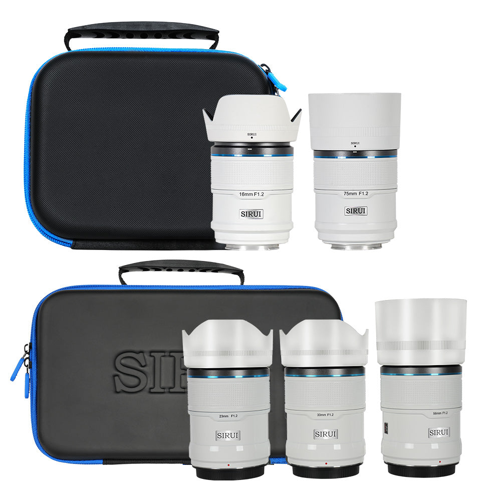 Ensemble d'objectifs à mise au point automatique avec cadre SIRUI Sniper Series F1.2 APS-C