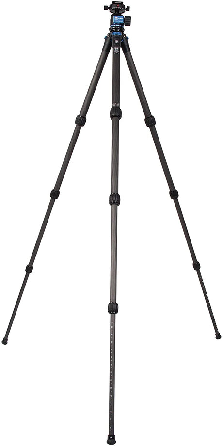 SIRUI AM-254 TravelLegs Pro Treppiede in Carbonio con Testa a Sfera A-10R - Serie AM2