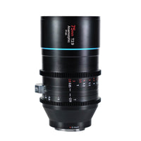 SIRUI Venus 75mm T2.9 Objectif anamorphique 1.6x plein format - pour diverses montures d'appareil photo