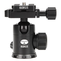 SIRUI E-10 Ball Head Black Aluminum (88mm high) - E Series