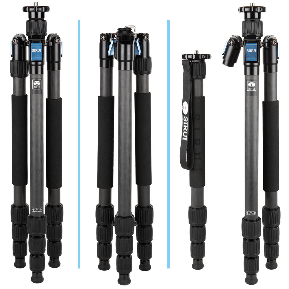 SIRUI W-2204 Waterproof - Three-/Monopod Carbon - W Series - SIRUI