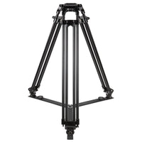 SIRUI BCT-3002 Broadcast - Trípode de aluminio negro - Serie BCT