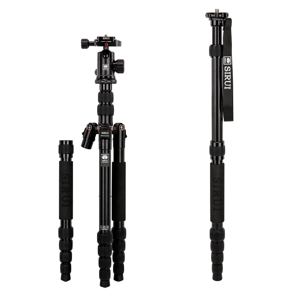 SIRUI NT-1005X Universal - Tripod / monopod aluminum with E-10 head - NTX series