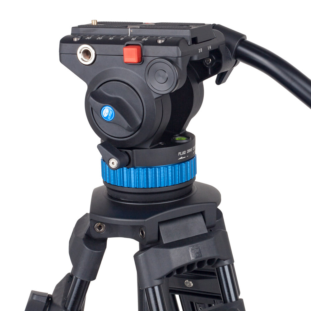 SIRUI AM-25S broadcast tripod 190 cm - starter with video pan AM series