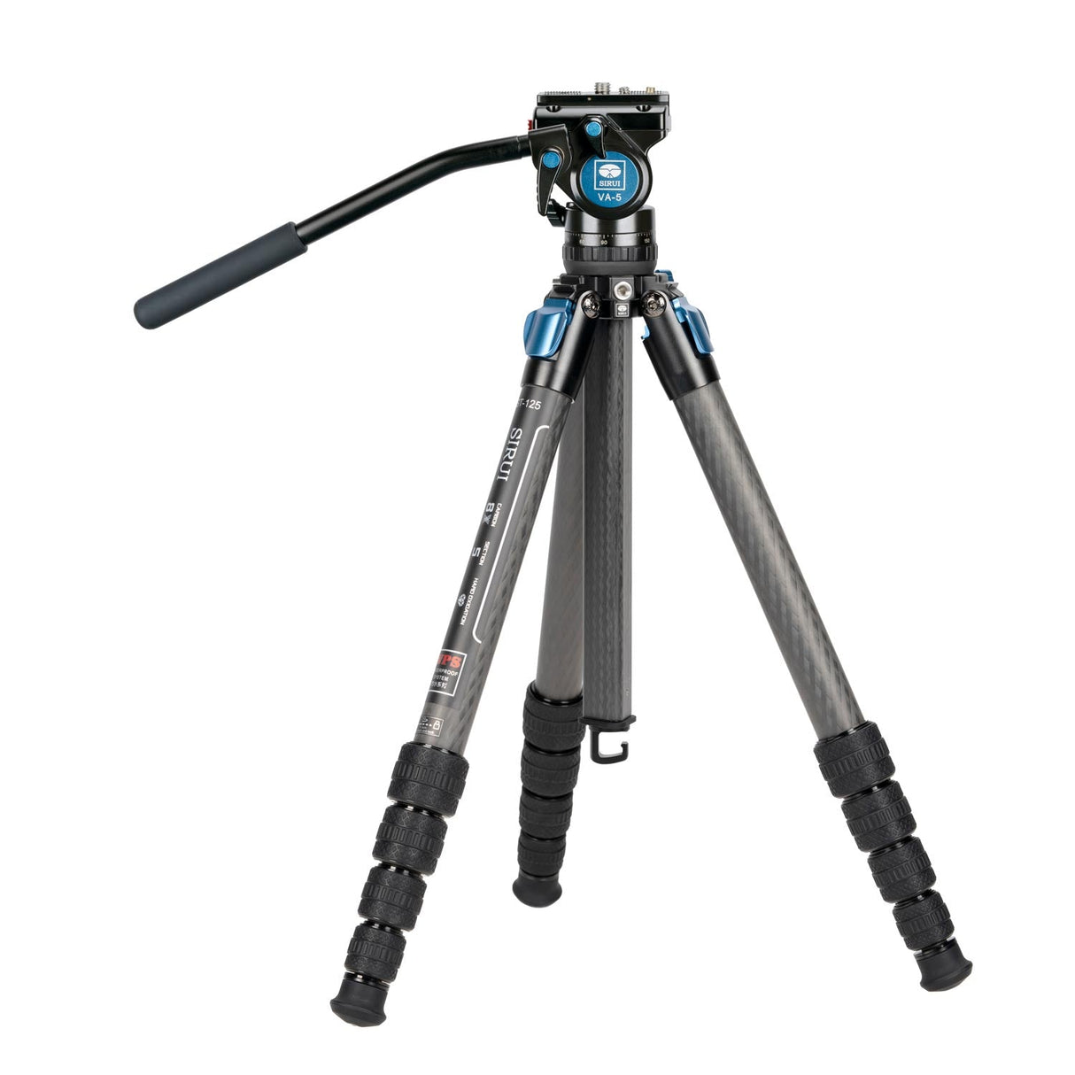 SIRUI ST-125 Superb Travel tripod carbon 158 cm with video head VA-5 - waterproof? ST series