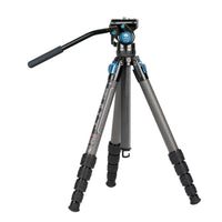 SIRUI ST-125 Trípode de viaje Superb carbono 158 cm con cabezal de vídeo VA-5 Serie ST