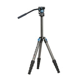 SIRUI ST-125 Superb Travel tripod carbon 158 cm with video head VA-5 - waterproof? ST series