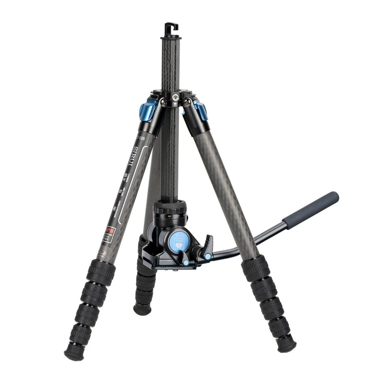 SIRUI ST-125 Superb Travel tripod carbon 158 cm with video head VA-5 - waterproof? ST series