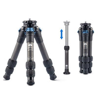 SIRUI AM-223 Powerzwerg Dreibeinstativ Carbon mit Mittelssule SL-100 - AM2-Serie