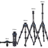 SIRUI AM-223 power dwarf tripod carbon with middle column SL-100 - AM2 series