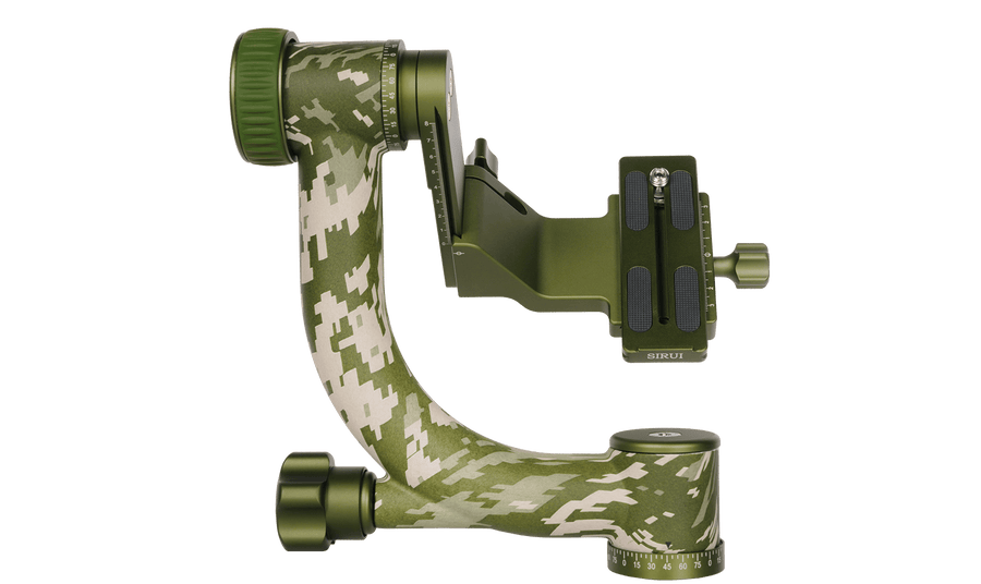 SIRUI 2-in-1 Explorer-Serie Camouflage Outdoor-Stativ-Set CT-3204+CH20