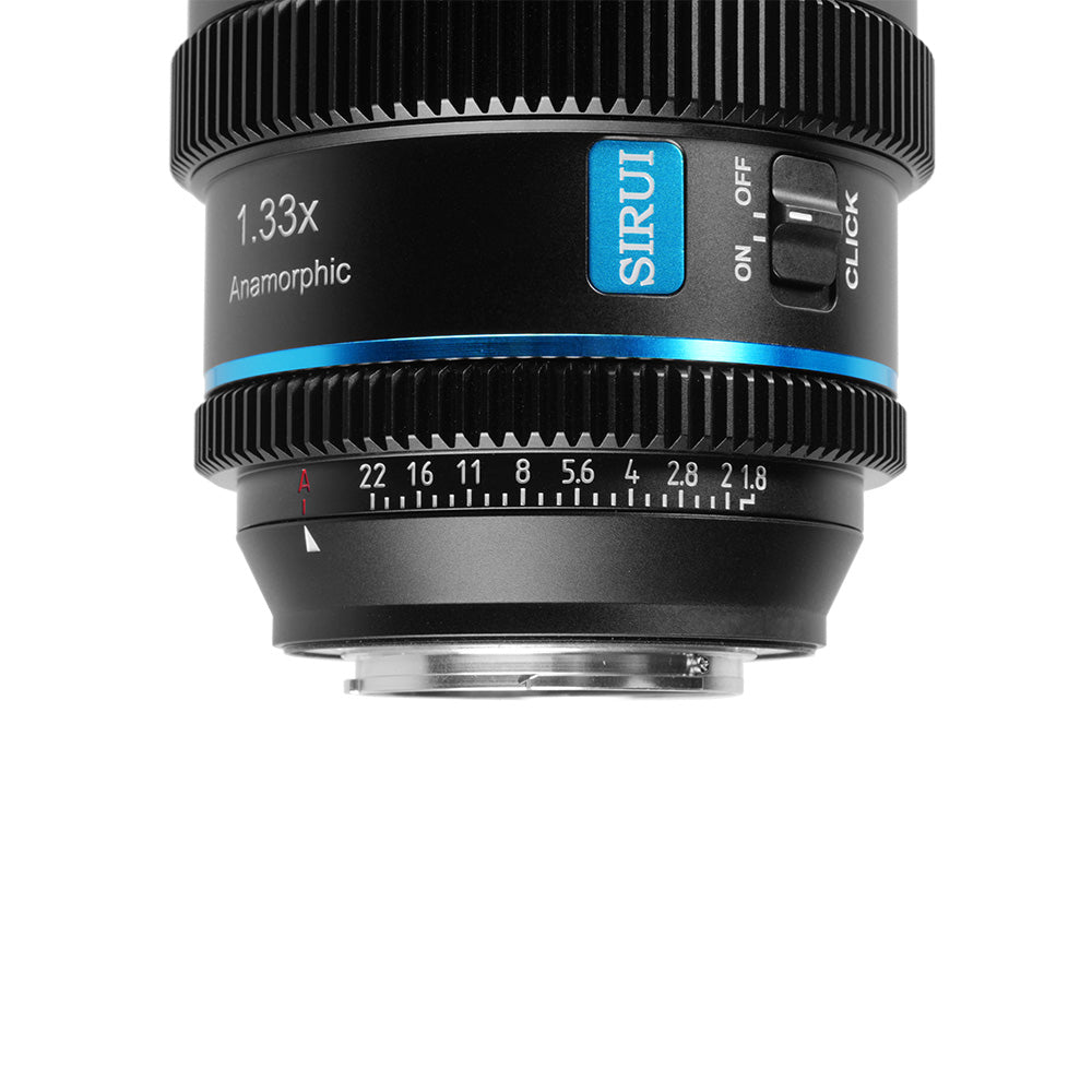 SIRUI 40mm T1.8 1.33X S35 Frame Autofocus Anamorphic Lens - SIRUI