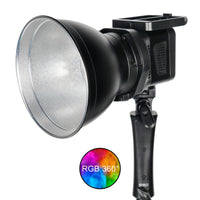 SIRUI C60R Luce continua LED RGB-360m-Color 60W - super silenziosa 20dB - luce per foto e video