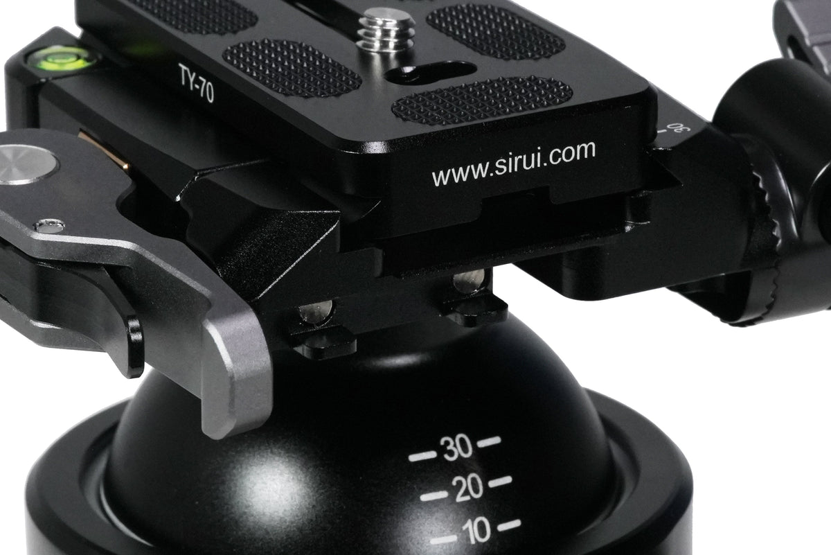 SIRUI BH-60 integrated 2-in-1 ball and fluid head for photo and video