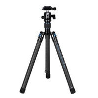 SIRUI Traveler X-I Compact - Treppiede da viaggio in carbonio con testa a sfera piccola - ultraleggero e super compatto