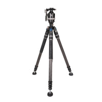 Ensemble trépied professionnel polyvalent SIRUI SVS60 + BH-60 avec tête intégrée à rotule et fluide