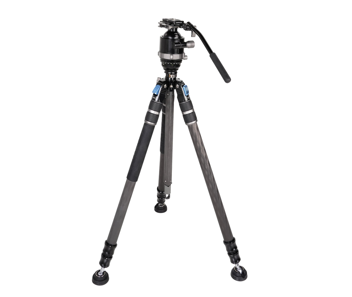 Ensemble trépied professionnel polyvalent SIRUI SVS60 + BH-60 avec tête intégrée à rotule et fluide