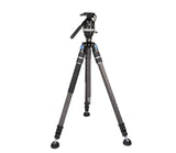Ensemble trépied professionnel polyvalent SIRUI SVS60 + BH-60 avec tête intégrée à rotule et fluide