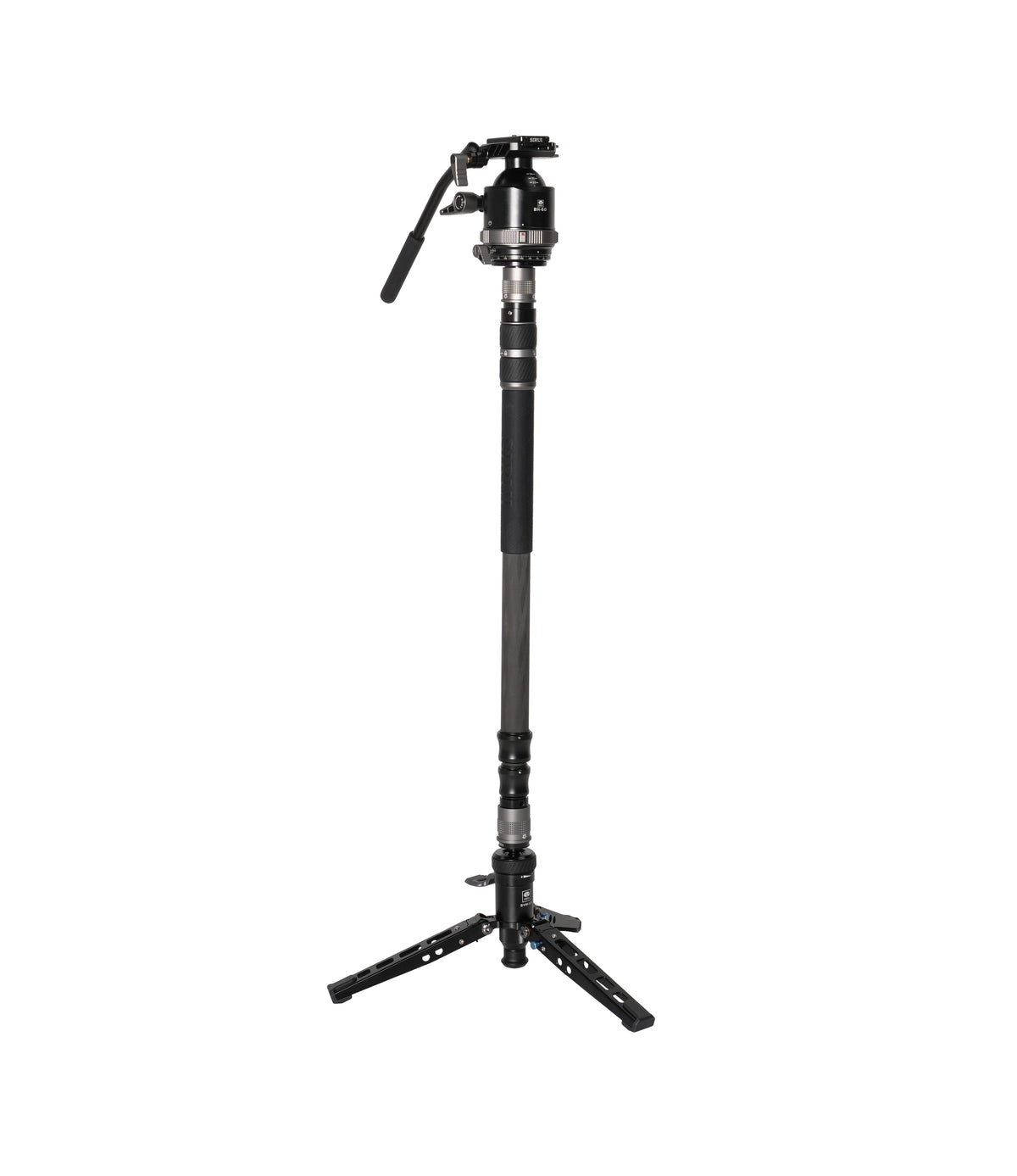 Ensemble trépied professionnel polyvalent SIRUI SVS60 + BH-60 avec tête intégrée à rotule et fluide