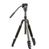 SIRUI ET-1204 Easy Traveler - Trípode de carbono con cabezal de video VA-5