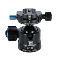 SIRUI ST-20 Cabezal de bola profesional aluminio negro hasta 35 kg - Serie ST